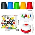 thumbnail image 3 of SgJHXb Gobelets Empilables Gobelets Rapides Jeu de Table pour Enfants Jouet Compétition Vitesse Gobelets Empilables Jeu de Table Pratique, 3 of 5