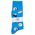thumbnail image 3 of Men's Sushi & Sashimi Food Dress Socks & Avocados Novelty Dress Socks 2-Pair Set, 3 of 5