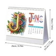 thumbnail image 6 of 2026 Desk Calendar Diamond Art Painting Kit, Monthly Flip Planner for Home & Office, 6 of 8