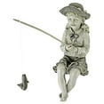thumbnail image 5 of Design Toscano EU9305 Statue de Pêcheuse Fille Grande Prise, 11 Pouces, Pierre Bicolore, 5 of 5