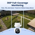 thumbnail image 5 of Reolink Altas PT Ultra 4K 360° PT Outdoor Security Camera, Color Night Vision, Smart Detection, Auto-Tracking, 5 of 13