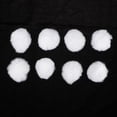 thumbnail image 2 of 8Pcs DIY Faux Ball with Tiny Loop Pompom for Knitting Hats Shoes, White, 2 of 8