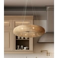 thumbnail image 5 of N1727-84-Minka Metropolitan-Copra - 8 Light Chandelier-5.5 Inches Tall and 36 Inches Wide, 5 of 7