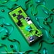 thumbnail image 2 of Calcetines con calendario de adviento Minecraft Creeper 2024 para niños, 2 of 6