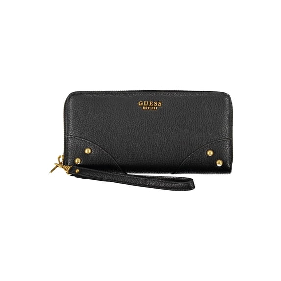 Guess Jeans Black Polyurethane Wallet