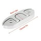 thumbnail image 5 of sweethay Cleat de muelle plegable para yate, espejo de repuesto desmontable portátil pulido, barcos de 4,5 pulgadas, Kayak, canoa, tacos, Bombillas para automóviles, 5 of 5