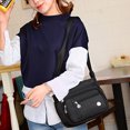 thumbnail image 4 of Bolso de hombro para mujer con múltiples bolsillos, bandolera para mujer, bolso de mano y cartera, 4 of 5