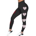 thumbnail image 3 of WILLBEST Leggings de Yoga de Cintura Alta Con Estampado de Moda Para Mujer, Pantalones Largos Ajustados y Sexis Para Entrenamiento y Ropa Informal 976 Chica, 3 of 4