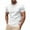 White, variant on Fanxing Mens Workout Shirts Crew Neck Short Sleeve Tee Shirts Army Green,XXL