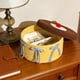 thumbnail image 5 of Cesta de almacenamiento con forma de pastel y tapa, hecha de cuerda | Organizador de cuerda de tela para objetos pequeños | Ideal para guardar llaves, pintalabios, juguetes y accesorios, 5 of 6