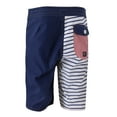 thumbnail image 3 of 3rd & Army Men’s Premium Surf Board Shorts Summer Swimwear Beach Swim Trunks (Navy - 3M31WZ021, 32), 3 of 4