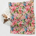 thumbnail image 6 of Yiaed Watercolor Birds Print Dog Blankets-Cat Blanket Washable for Couch Protection,Puppy Blanket, Soft Plush Reversible Throw Furniture Protector-, 6 of 8