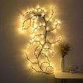 thumbnail image 1 of Encantadora linterna de vid de sauce, vid flexible decorativa navideña con luz., 1 of 5