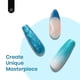 thumbnail image 4 of Set de esmaltes de uñas Beetles Blue Gel Mermaid Treasures, 6 colores, 4 of 8