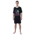 thumbnail image 6 of DC Comics Mens' The Joker Character Icon Nightgown Sleep Pajama Shirt, 6 of 6