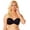 Midnight Black, variant on Vanity Fair Lingerie Women's Beauty Back Smoothing Underwire Strapless Bra, Style 74380