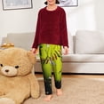 thumbnail image 6 of Xecao Ball Print Teenagers' Pajama Pants Long Sleep Pants Soft Elastic Waist Pajama Bottoms Elastic waist with 2 Pockets 5-16 Years-Large, 6 of 6