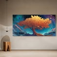 thumbnail image 7 of Large Tree of Life Canvas Wall Art, Abstract Canvas Prints Fantasy Landscape Paintings, Oversized Nature Pictures Artwork for Modern Home Decoration, 7 of 7