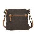 thumbnail image 4 of Bandolera Myra Bag Azure de lona reciclada y piel de vacuno, 4 of 7