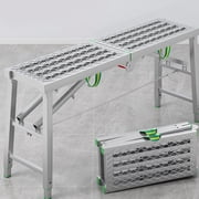 AIHOME Foldable Scaffolding Lift Foldable Scaffolding Lift Shelf With Carton Adjustable Height Ladder For Drywall Painting masterly