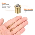 thumbnail image 4 of Uxcell 10pcs Ball Point Spring Plunger 4x5mm Brass Small Ball Plunger, 4 of 5