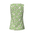 thumbnail image 5 of Fotbe Cute Frog Womens Loose Fit Casual Flowy Slim-Fit Tank Tops Athletic Round Neck Trendy Sleeveless Summer Tops for Gym and Yoga-XX-Large, 5 of 9