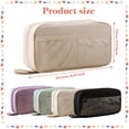 thumbnail image 2 of Large Capacity Pencil Case, Portable Pencil Pouch, Multi Compartment Stationery Bag, Transparent Window Pen Holder, Storage Organizer Bag for Daily Office Supplies Arrangement, Travel Storage, 2 of 5