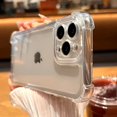 thumbnail image 2 of Luxury Shockproof Transparent Case For iPhone 14 13 12 Pro Max Plus Bumper Cases Cover, 2 of 5