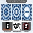 thumbnail image 5 of Switch Panel Switch Decoration 2.76x4.53x0.28 Inches Unused Outlet Cover Switch Plate Wall Plates Living Room Kitchen Bedroom Study Switches Pretty Blue Tie Dye, 5 of 8