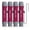 Plum Red, variant on 4 Pack Water Filter Straw, Portable Personal Water Filtration System, Water Purifier Survival, Emergency Preparedness for Camping Hiking Drinking Travel Hunting and Family Outing