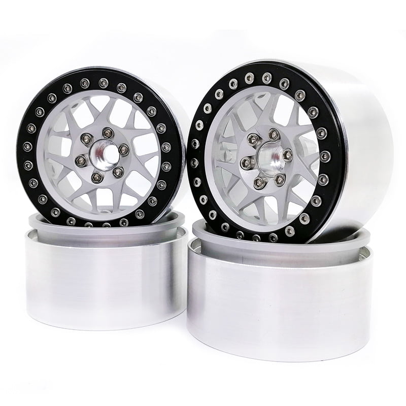 2.2" Metal Beadlock Wheels for 1/10 RC Axial SCX10 Wraith 90048 90018 RR10 TRX4 