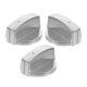 thumbnail image 5 of BRIGHTFUFU 3Ud Perillas De Inoxidable Para Gas Control Cocina Hogar, 5 of 8