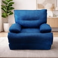 thumbnail image 1 of Sillón Reposet Alta Comodidad Moderno Sofá Azul Marino Mastreta Reinicia 21 Muebles, 1 of 5