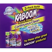 Kaboom Scrub Free! Continuous Clean with OxiClean 3-Pack Refill