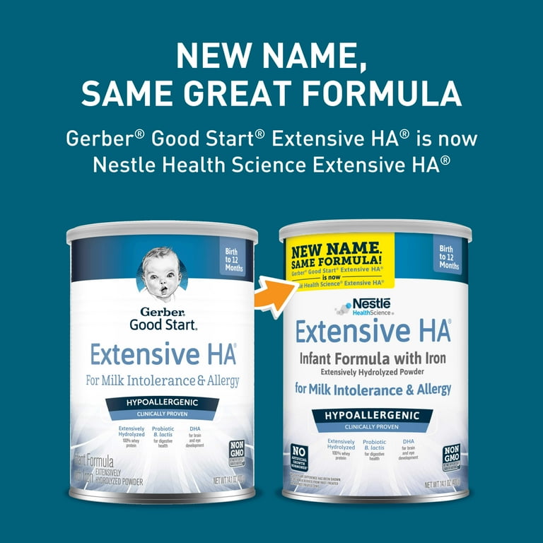 Extensive HA Hypoallergenic Infant Formula With Iron DHA