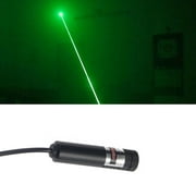 Paddsun 532nm Green Line Laser Diode: 100mW Power with 5V Adapter & Sturdy 16mm Holder