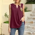 thumbnail image 6 of DxhmoneyHX Tank Tops for Women V Neck Loose Sleeveless Shirts Loose Fit Tunic Tees Causal Trendy Summer Beach Vacation Blouse, 6 of 6