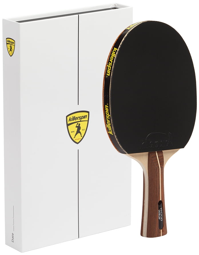 Killerspin Mocha Jet 200 Ping Pong Table Tennis Paddle Racket