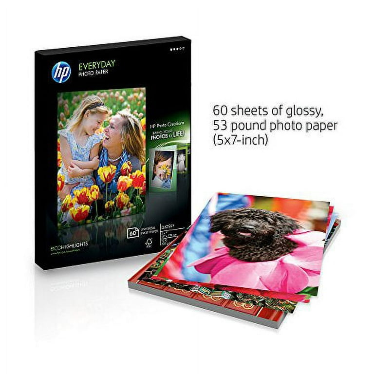 Printing 5x7 photos. How do I load 5x7 paper? - HP Support