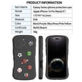thumbnail image 2 of Allytechgroup Kids Case Compatible with iPhone 16 Pro Max 6.9", [1x Screen Protector] Soft EVA Slim Lightweight Kid-Friendly Design Shockproof Back Cover for Apple iPhone 16 Pro Max, Black, 2 of 9