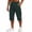 BBE54-Dark Green, variant on VV AVEORS Men'S Workout Hiking Cargo Shorts Gym Hiking Shorts Zipper Pockets Lightweight Athletic 3/4 Capri Pants For Men Dark Green 3XL