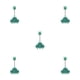 thumbnail image 3 of Inteprter Soporte de cabezal de ducha Montaje en pared Soporte de cabezal de ducha de baño Reemplazo de accesorio de base de boquilla impermeable Verde Type2 NO2 Inteprter  CBP207450, 3 of 4