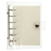 Miangastore 1 Set of Loose-leaf Notebook Waterproof Binder 6-Rings Binder Notebook Novelty Writing Notepad