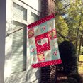 thumbnail image 2 of Carolines Treasures CK5257CHF 28 x 0,01 x 40 Po Malvi Vache Amour Drapeau Toile Maison Taille, 2 of 4