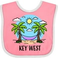 thumbnail image 3 of Inktastic Summer Vacation in Key West Boys or Girls Baby Bib, 3 of 4