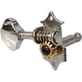 thumbnail image 2 of 3X3 Butterbean Oval Button Acoustic Guitar Heads Tuners Tuning Pegs (), 2 of 5