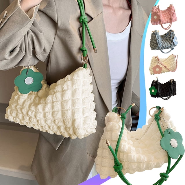 Xihbxyly Bolso de Hombro para Mujer, Suave y Plegable, con Correa Ajustable, Versátil, Ideal para Uso Informal y Profesional, Ideal para El Trabajo y Viajes. Tamaño: 27 X 16 X 8 Cm.