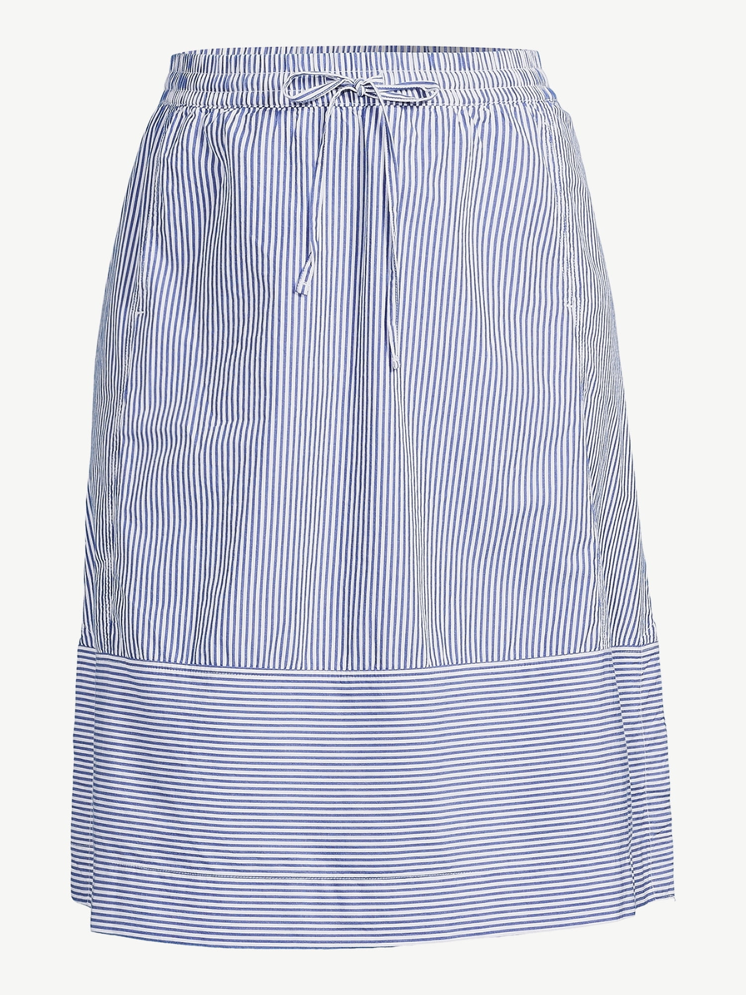 Free Assembly Women's Seamed Midi Skirt