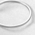 thumbnail image 6 of Meidiya 1mm Titanium Steel Womens Plain Band Knuckle Stacking Midi Ring Silver/Gold Color All-match Decorative Glittery Simple Couple Thin Ring for Anniversary Size 4 to 10, 6 of 7