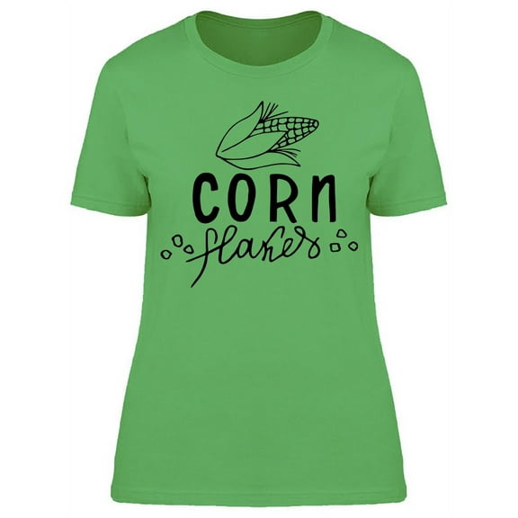 Corn Flakes Sketch T-Shirt Women -Image by Shutterstock, Female x-Large